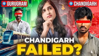 How Gurugram developed While Chandigarh Lagged Behind | Future : Gurugram VS Chandigarh development