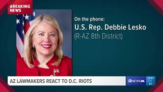 12 News at 6: Arizona leaders react to the riot inside the U.S. Capitol