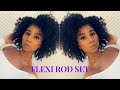 THE PERFECT FLEXI ROD SET ON DRY HAIR