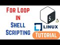 Bash For Loop Examples | Shell Scripting Tutorial for Beginners