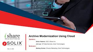 Archive Modernization Using Cloud
