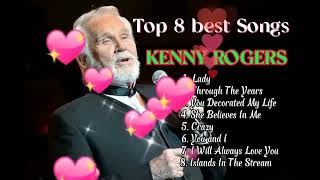 Kenny Rogers Best Songs All Time Kenny Rogers Nonstop Song Top 8 Best Songs of Kenny Rogers