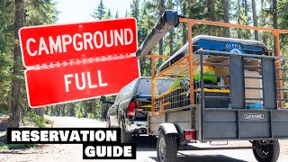 Campground Reservation Guide | Top 5 Campground Types & How to Reserve Them