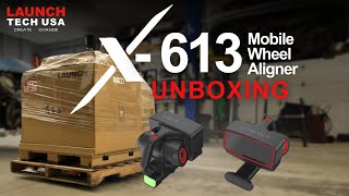 Unboxing the X-613 Mobile Wheel Aligner | Launch Tech USA