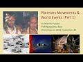 Planetary Movements & World Events