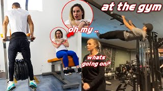 Scaring Girls at the Gym with Calisthenics 2022