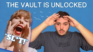 1989 (TAYLOR'S VERSION) VAULT TRACKS REACTION!