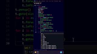 How to draw curve in python turtle | python tutorial