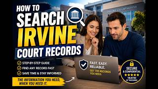 How to search Irvine court records
