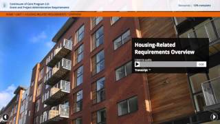 How to Use the CoC Program Grant Administration Online Training Module