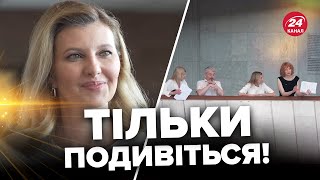 🥰Зворушливі слова ОЛЕНИ ЗЕЛЕНСЬКОЇ на виставці в Києві