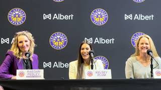 LA Sparks G Kelsey Plum introductory press conference