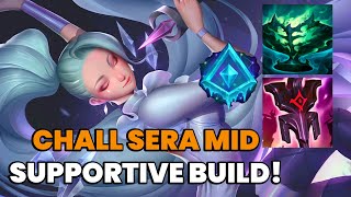 My Sera Support BUILD DOMINATES in MID TOO! RANK 1 SERAPHINE CHALLENGER