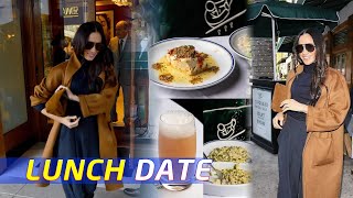 Meghan Markle's Stylish Beverly Hills Lunch Affair 🍝🤎