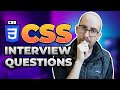 REAL CSS Interview Questions