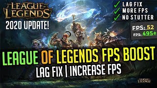 Boost FPS & Increase Performance On Low End PC | League Of Legends FPS Boost