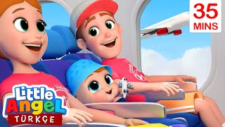 Uçak Şarkısı | En Güzel Çocuk ve Bebek Şarkıları | Can Bebek - Little Angel Türk
