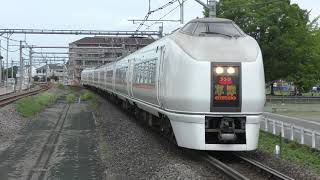 651系草津2号上野行き行田駅通過