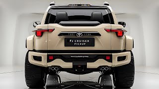 2025 Toyota FJ Cruiser Pickup Review – A LEGEND Reborn With Power and Style!