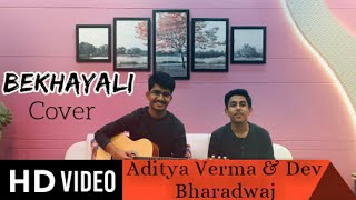 Bekhayali Acoustic Cover ft. Aditya Verma, Dev Bharadwaj..