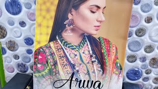 #wow full new collection  👉Arwa by Pakistani three pice