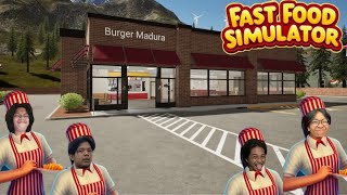 Day 92 | JADI PELAYAN DULU YA KALI INI - FAST FOOD SIMULATOR