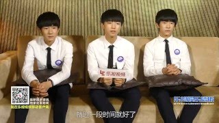 【TFBOYS】TFBOYS首當主演挑大樑 劇組生活大揭秘