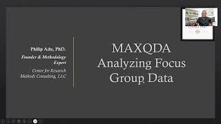 How to Analyze Focus Group Data in MAXQDA