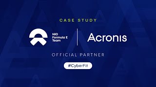 NIO 333 Racing Picks Acronis To Deliver Machine Intelligence Software