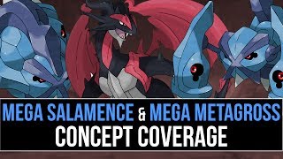 Mega Salamence \u0026 Mega Metagross Concept Coverage (Pokémon Omega Ruby and Alpha Sapphire)