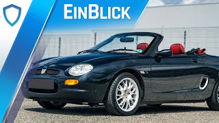 MG F RD 1.8 (1999) - Ein klassischer Roadster zum SCHNÄPPCHENPREIS!