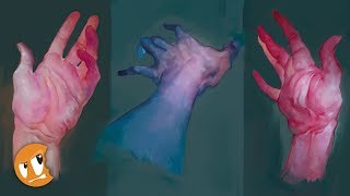 Stream: Draw and Paint Hands!