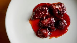 Slow Roasted Strawberries