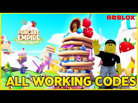 ALL WORKING CODES for PANCAKE EMPIRE TOWER TYCOONCodes for Pancake Empire Tower Tycoon Roblox2023