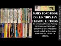 James Bond Book Collection: Ian Fleming Editions