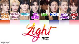 ATEEZ (에이티즈)- Light (Color Coded Lyrics Han/Rom/Eng)