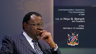 R. HAGE G. GEINGOB COMMEMORATION CEREMONY AT STATE HOUSE—04 February 2025