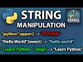 String Manipulation In Python Explained 2025: From Basics to Advanced Methods