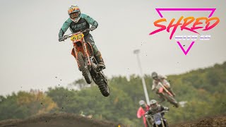 KROC 2022 Motocross Race at Englishtown Raceway Park - First Turn Crash