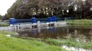 De Berkel Bij Hambroek ( hoge brug ) Wateroverlast Borculo