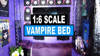 How to Make a Miniature Vampire Bed for Skull Academy