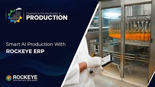AI-Powered Production Management System | Smart Manufacturing Automation with ROCKEYE ERP