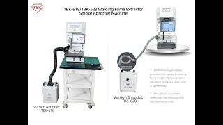 TBK618 628 Smoke absorbers,  use with TBK-958A/B/C Laser Engraving and Separation Machines