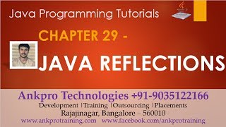 Java for beginners - Chapter 29 : Reflections in Java | What is reflection in Java?