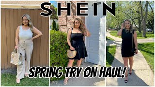 SPRING SHEIN TRY ON HAUL | SIZE 10/12 FASHION