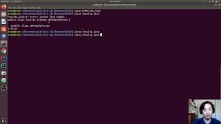 Homework 13 Part 2: Faculty.java