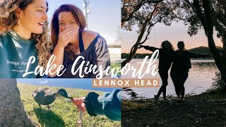 Amazing swim in the Tea Tree Lake | Lake Ainsworth at Lennox Head NSW | Q&A | About Us | VLOG