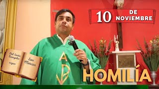 EVANGELIO DE HOY domingo 10 de noviembre del 2024 - Padre Arturo Cornejo