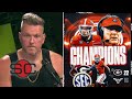 ESPN reactions to Georgia takes down Texas in ot to win the SEC Championship