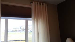 Accent Drapery with Cell Shades